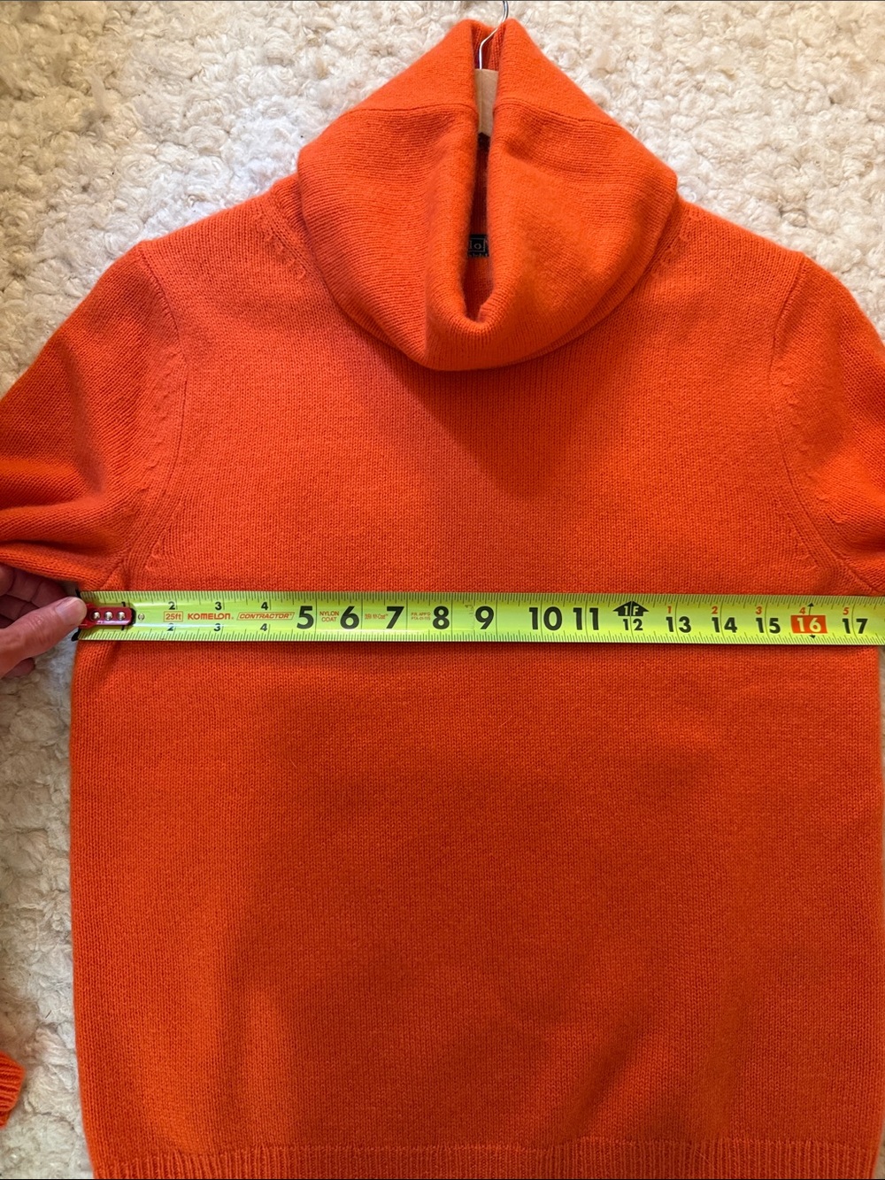 POLO RALPH LAUREN 100% Italian Cashmere Washable Lux Soft Turtleneck Sweater S P - Picture 8 of 10